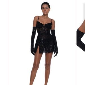 DYSPNEA THE CHARLESTON MINI DRESS